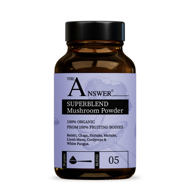 Superblend 100% Organic Mushroom Powder