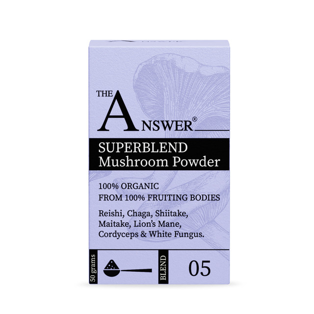 Superblend 100% Organic Mushroom Powder
