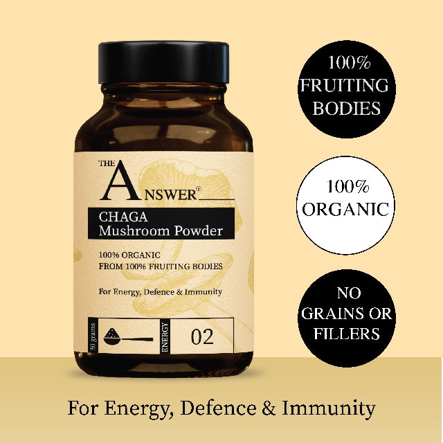 Chaga 100% Organic Mushroom Powder