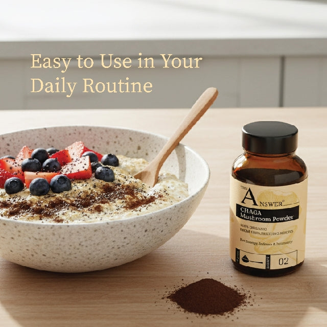 Chaga 100% Organic Mushroom Powder