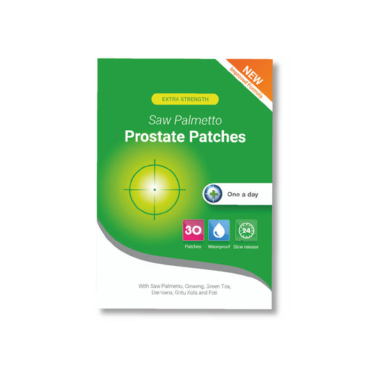 Extra Strength Saw Palmetto Prostate Patches with Green Tea