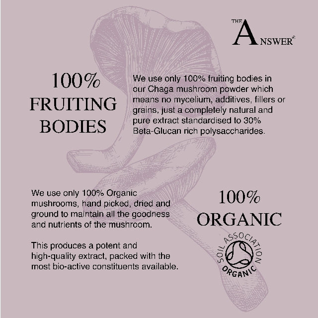 Reishi 100% Organic Mushroom Powder