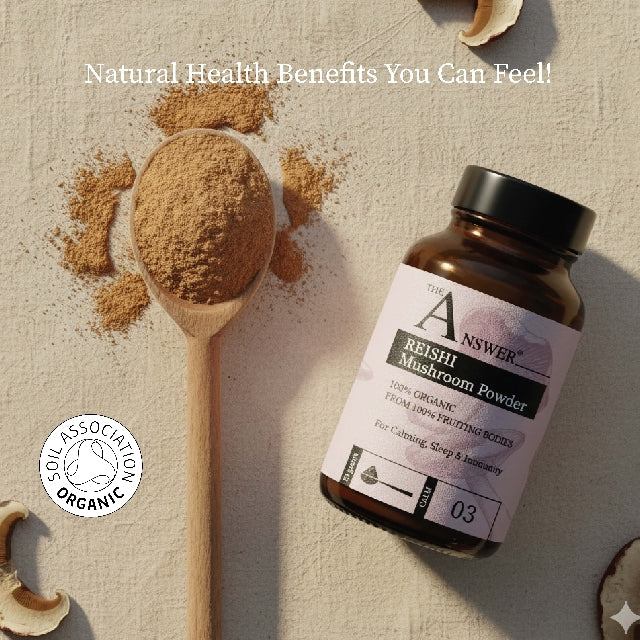 Reishi 100% Organic Mushroom Powder
