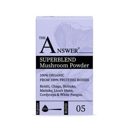 Superblend 100% Organic Mushroom Powder