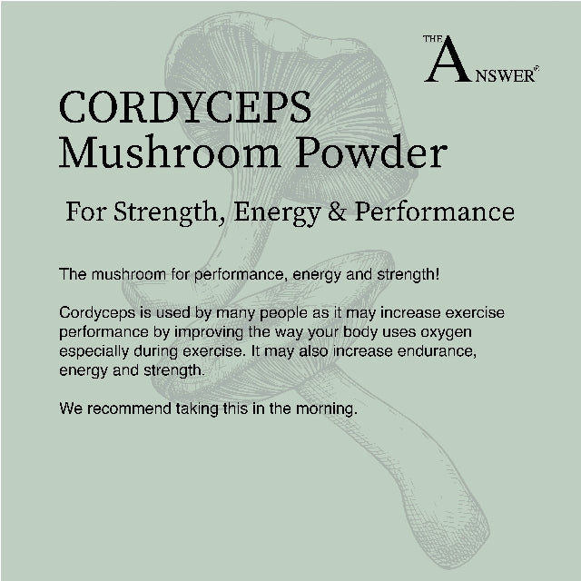 Cordyceps 100% Organic Mushroom Powder