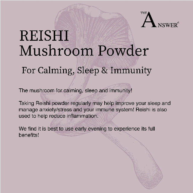 Reishi 100% Organic Mushroom Powder
